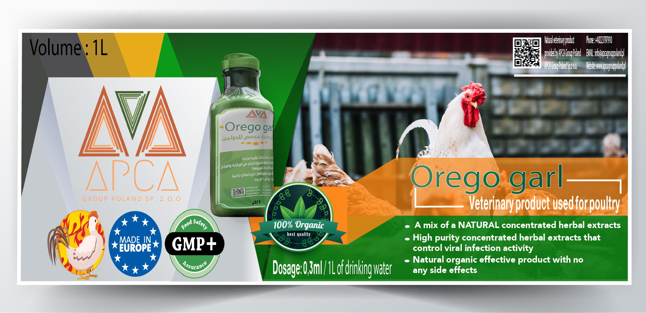 apca group poland -- export veterinary products -- orego garl