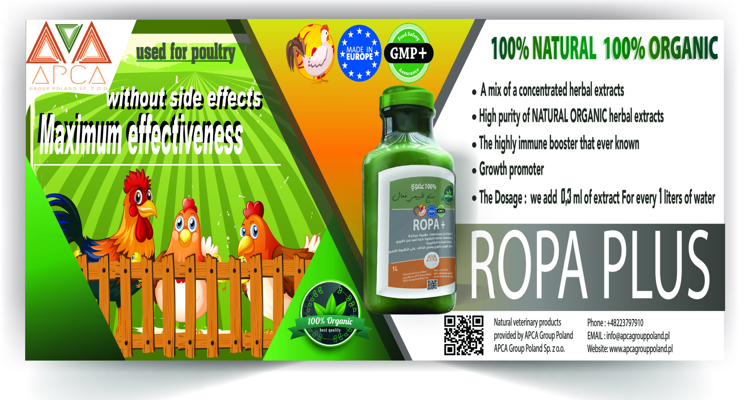 apca group poland -- export veterinary products -- ropa plus