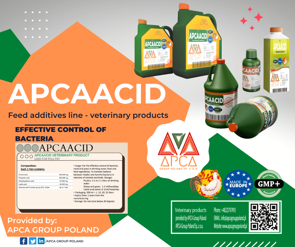 apca group poland -- export veterinary products -- apcaacid